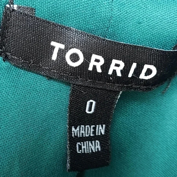 Torrid Textured Knit Moto Jacket Green Size 0 - Picture 10 of 13